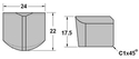 FW8B-24X17.5 HM11C