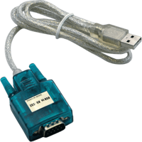RS-232 Cable to USB Adapter