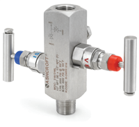 V01 Series Block & Bleed 2-Valve Manifold
