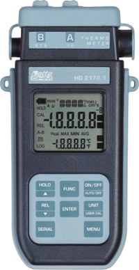 HD2178 – Thermocouple – Pt100 Thermometer Data Logger