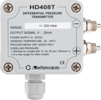 HD408T / HD4V8T Series – Relative and Differential Pressure Transmitters