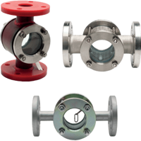 DAI Series Heavy-Duty Flow Indicators - Paddle-wheel, Ball, Flap, or Chain