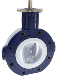 LBFV Series Lug Style Lined Butterfly Valves