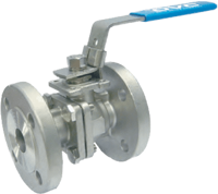 2 Piece 316 Stainless Steel Flanged Ball Valve #266F-300