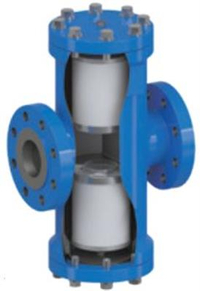 Series 30, In-Line Cast Steel Dry Gas Filter for Gas Distribution