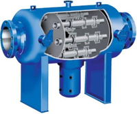Series 95-CT Proprietary Two Stage Vertical Tube Separation System