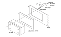 PDA6624 Panel Mounting Kit for PD662