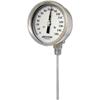 45GR/45LR Direct Drive Gas & Liquid Filled Thermometer