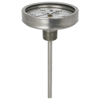 Back Connect Bi-Metal Thermomenter
