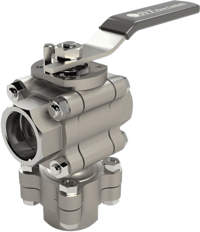D8 Three-Piece Diverter Valves