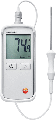 Testo 108-1 & 108-2 - Waterproof Digital Food Thermometer