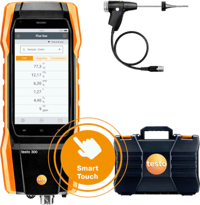 Testo 300 Longlife Kit 2 - Flue Gas Analyzer (O₂, CO H₂-Compensated up to 30,000 ppm, NO - Can be Retrofitted)