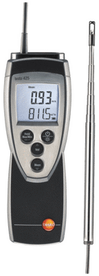 Testo 425 - Thermal Anemometer with Flow Probe