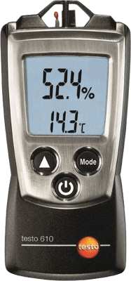 Testo 610 - Pocket-sized Air Humidity Measuring Instrument