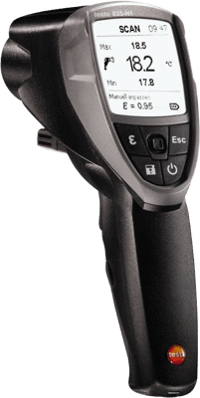 Testo 835-H1 - Infrared Thermometer and Moisture Meter