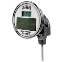 THS Solar Digital Bi-Metal Thermometer