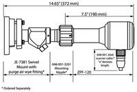 1" NPT mounting adapter (for ProFlame)