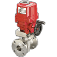 A-T Controls Automated Ball Valve, 90 Series