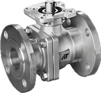A-T Controls Manual Ball Valve, FD9 Series 150# Flanged