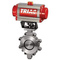 A-T Controls Automated Butterfly Valve, Series P1