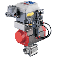 A-T Controls Automated Ball Valve, Series V8