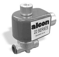 Alcon 2-Way General Purpose Solenoid Valve, 22 Series