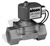 Alcon 2-Way Gas and Fuel Solenoid Valve, UGB Series