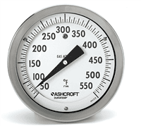 Ashcroft Duratemp Thermometer, Model C-600A-01