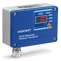 Ashcroft Wet/Wet Differential Pressure Transducer, Model GC55