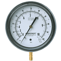 Ashcroft Low Pressure Diaphragm Receiver Gauge, 1495