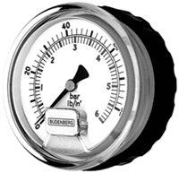 Budenberg Industrial Service Gauge, 11/15H