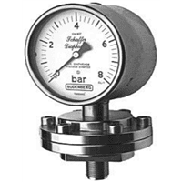 Budenberg Schaffer Diaphragm Gauge, 91/SE-100 mm