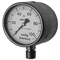 Budenberg Capsule Pressure Gauge, 966LGP