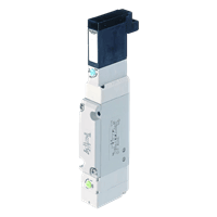 Burkert 5/2 and 5/3-Way Solenoid Valve, 0461