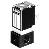 Burkert 2/2-Way Miniature Solenoid Valve, 201