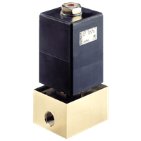 Burkert 2/2-Way Solenoid Control Valve, 2836