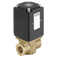 Burkert 2/2-Way Solenoid Control Valve, 2875