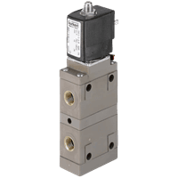 Burkert 4/2-Way Pneumatic Solenoid Valve, 5413