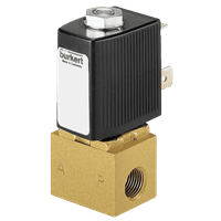 Burkert Direct-Acting 2/2-Way Plunger Valve, 6011