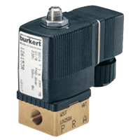 Burkert Direct-Acting 3/2-Way Plunger Valve, 6014 ATEX/IECEx ia