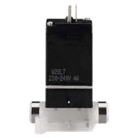 Burkert 2/2 or 3/2-Way Rocker Solenoid Valve, 6126