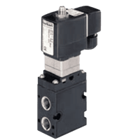 Burkert Pneumatic Solenoid Valve with Standard Temperature, 6518/6519 Ex i