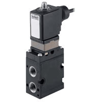 Burkert Pneumatic Solenoid Valve with Standard Temperature, 6518/6519 Ex m