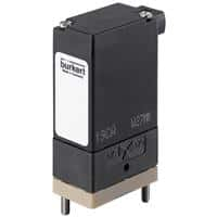 Burkert Fluid Control Systems Direct-Acting 2/2 or 3/2-Way Rocker-Solenoid Valve, Type 0127