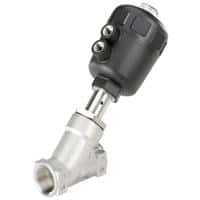 Burkert Pneumatically Operated 2/2-Way Angle Seat Valve, Type 2000