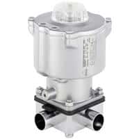 Burkert Robolux Multiway Multiport Diaphragm Valve Pneumatically Operated, Type 2036