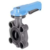 Burkert Fluid Plastic Butterfly Valve, Type 2674