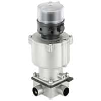 Burkert Robolux Multiway Multiport Diaphragm Valve with Control and Feedback Head, Type 8806