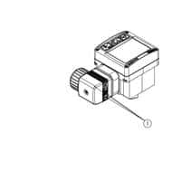 Burkert Transmitter for INLINE Sensor Fitting, Type SE39