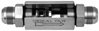 CheckAll Valve Tubing Check Valve-Flared, TF